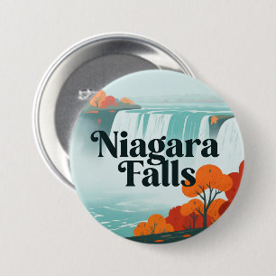 Niagara Falls Backpack Button