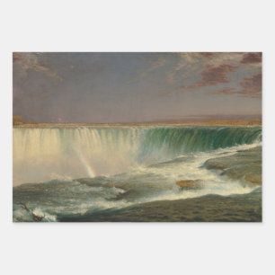 Niagara Falls by Frederic Edwin Church Wrapping Paper Sheet