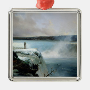 Niagara Falls, c.1837-40 (oil on canvas) Metal Ornament