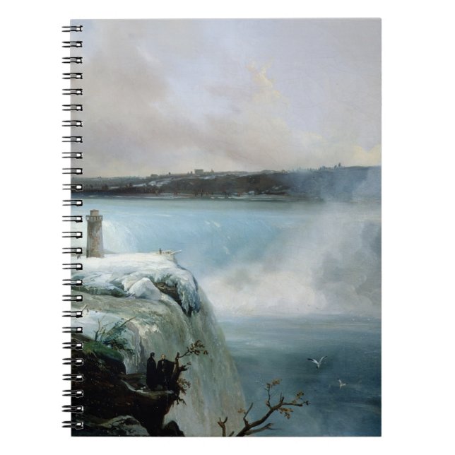 Niagara Falls, c.1837-40 (oil on canvas) Notebook (Front)
