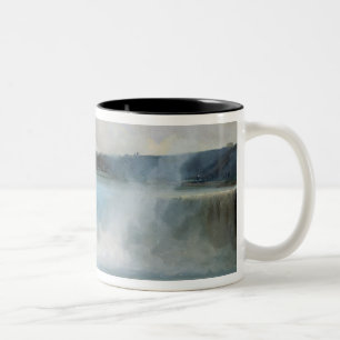 Niagara Falls, c.1837-40 (oil on canvas) Two-Tone Coffee Mug