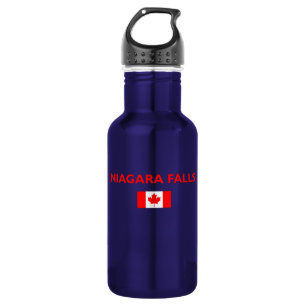 Niagara Falls Canada Canadian Flag Dark Color 532 Ml Water Bottle