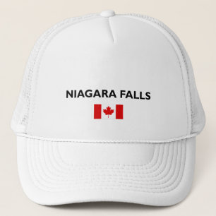 Niagara Falls Canada Canadian Flag Light-Colour Trucker Hat