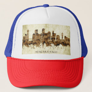 Niagara Falls Canada Cityscape Trucker Hat