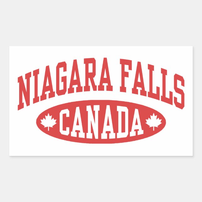 Niagara Falls Canada Sticker (Front)
