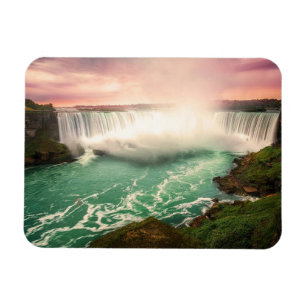 Niagara Falls, Canada sunset stylized Magnet