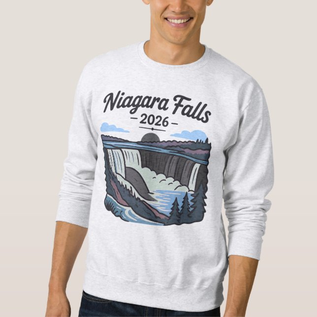  Niagara Falls Canada Sweatshirt (Front)