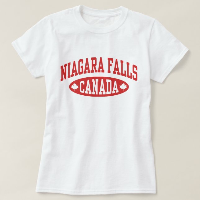 Niagara Falls Canada T-Shirt (Design Front)