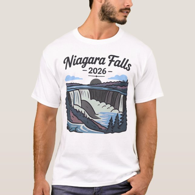 Niagara Falls Canada T-Shirt (Front)