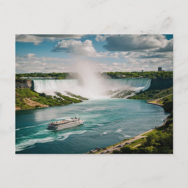 Niagara Falls Canada, Usa Postcard (Front)