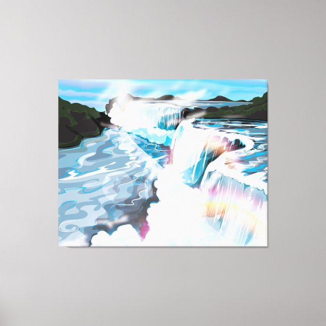 Niagara Falls Canvas Print (Front)