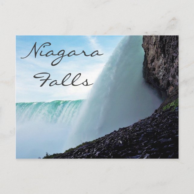 Niagara Falls Closeup, New York Postcard (Front)