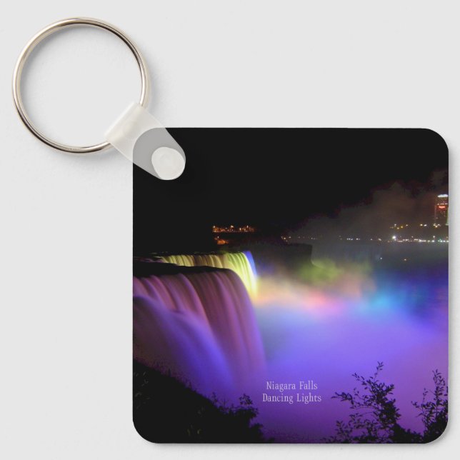 Niagara Falls, Dancing Lights, Keychain (Front)
