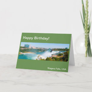 Niagara Falls (États-Unis) pour carte de voeux d'a