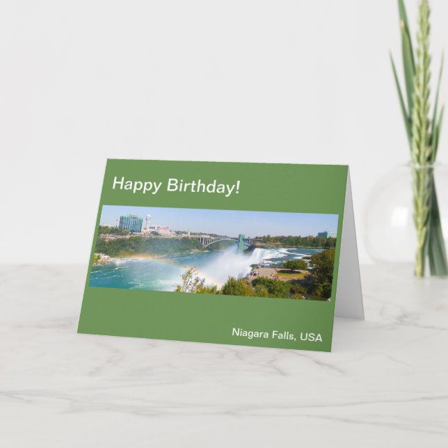 Niagara Falls (États-Unis) pour carte de voeux d'a (Devant)