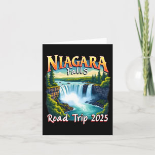 Niagara Falls Family Vacation Road Trip 2025 Trip  Card