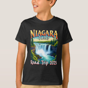Niagara Falls Family Vacation Road Trip 2025 Trip T-Shirt