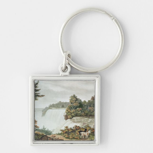 Niagara Falls, from Goat Island Keychain (Front)