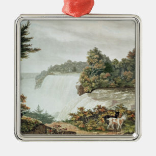 Niagara Falls, from Goat Island Metal Ornament