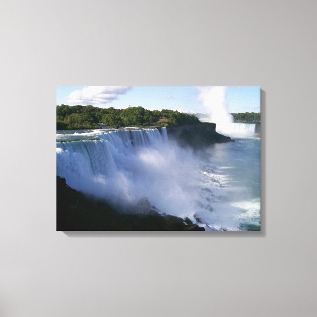Niagara Falls from Prospect Point Park Canvas Print (Front)