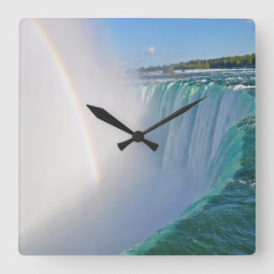 Niagara Falls Horseshoe Falls & Rainbow Clock