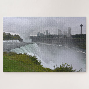 Niagara Falls in the Mist, New York  Jigsaw Puzzle