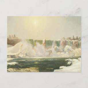 Niagara Falls in Winter by Jasper Francis Cropsey Postcard