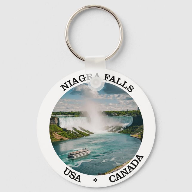 Niagara falls keychain (Front)