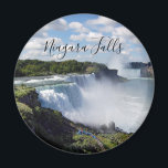Niagara Falls Magnet<br><div class="desc">Niagara Falls as seen from New York State. This amazing waterfall boasts 700, 000 gallons of water travelling down Niagara Falls every second.</div>