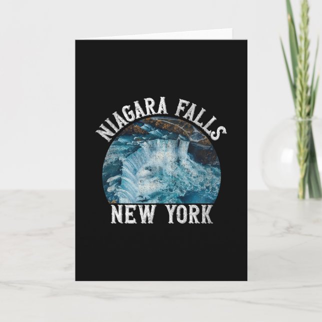 Niagara Falls New York Ny  Card (Front)