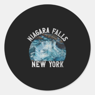 Niagara Falls New York Ny  Classic Round Sticker