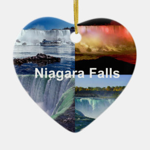 Niagara Falls New York Photo Views Ceramic Ornament