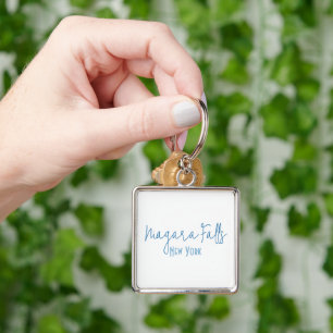 Niagara Falls, New York Travel Souvenir Keychain