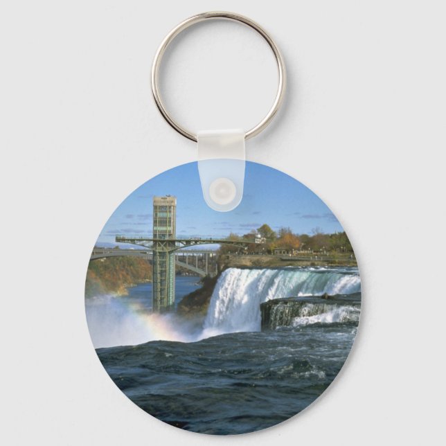 Niagara Falls, New York, USA Keychain (Front)