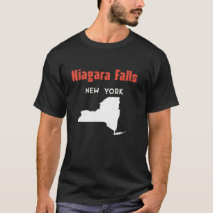 Niagara Falls New York USA State America Travel Ne T-Shirt