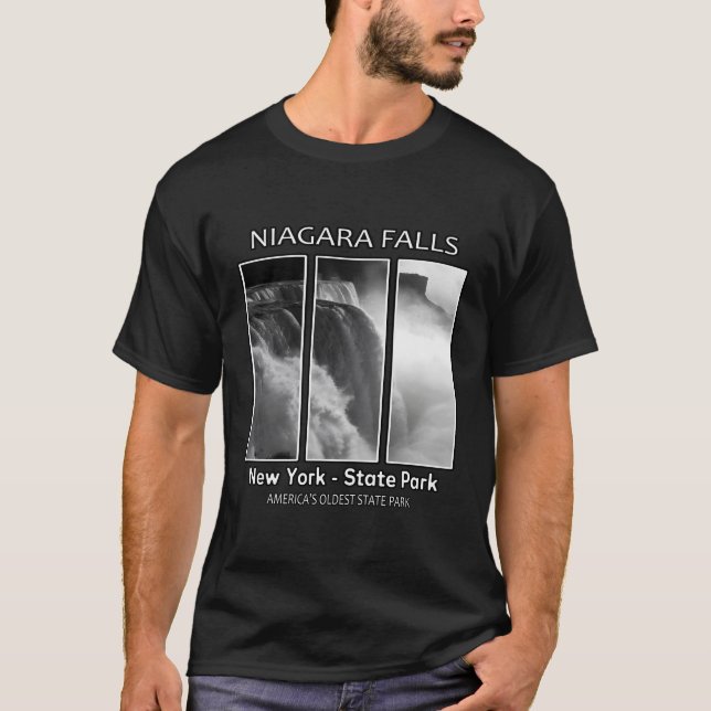 Niagara Falls New York Usa State Park T-Shirt (Front)