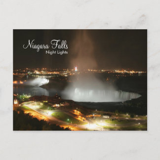 Niagara Falls, Night Lights - Post Cards