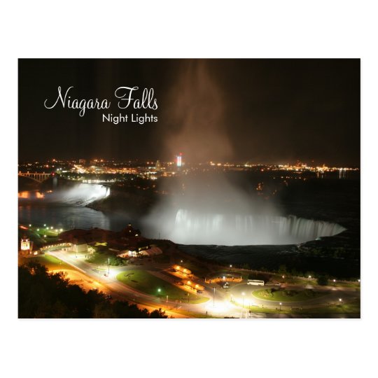 Niagara Falls, Night Lights - Post Cards
