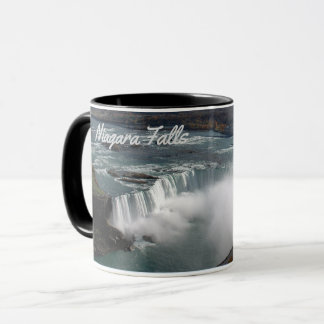 Niagara Falls on a coffee mug