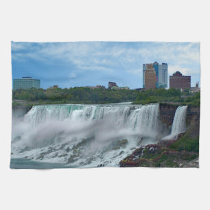 Niagara Falls on the Canadian Side  Kitchen Towel
