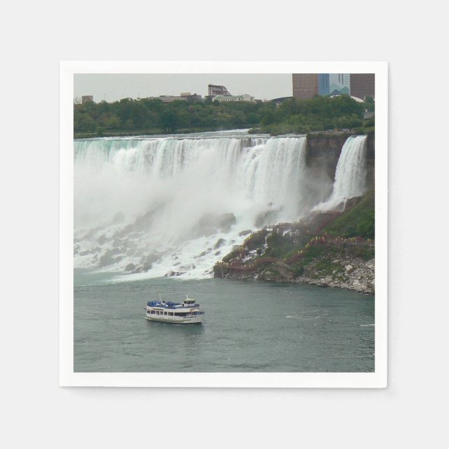 Niagara Falls on the Canadian Side Napkin (Front)
