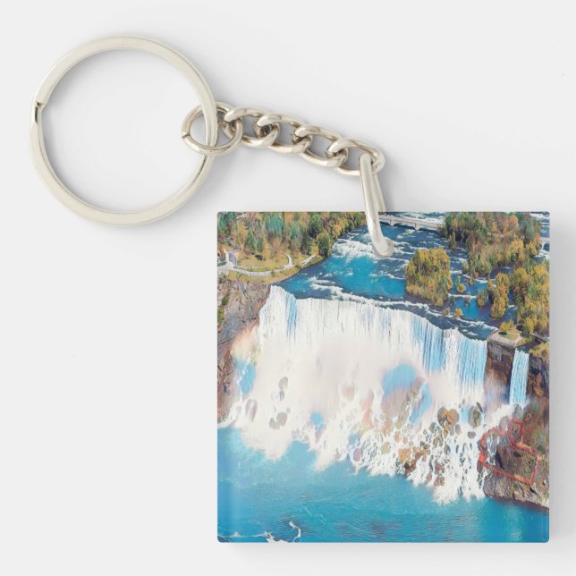 NIAGARA FALLS - Panorama Keychain (Front)