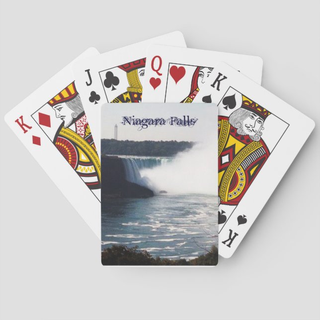 NIAGARA FALLS  PLAYING CARDS (Back)