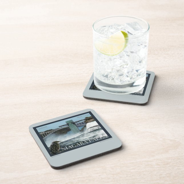 Niagara Falls Poster Coaster (Right Side)