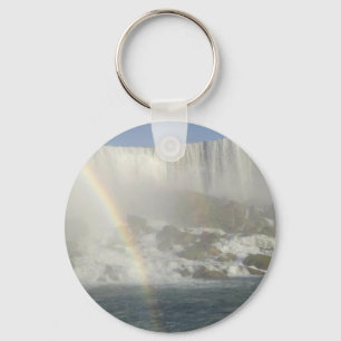 Niagara Falls Rainbow Keychain