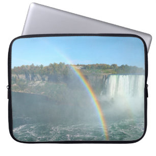 Niagara Falls Rainbow Laptop Sleeve