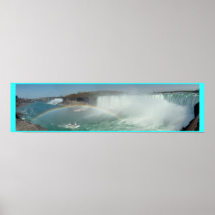 Niagara Falls Rainbow Poster