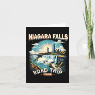 Niagara Falls Road Trip 2024 Family Trip Summer Va Card