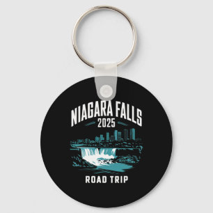 Niagara Falls Road Trip 2025 Family Trip Friends G Keychain