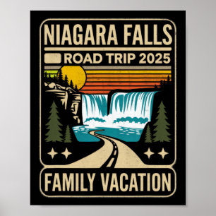 Niagara Falls Road Trip 2025 Family Vacation  Poster